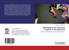 Copertina di Motivation for Learning English in Bangladesh