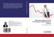 Capa do livro de Monetary Policy and its Transmission Mechanism in Jordan 