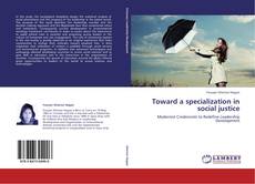 Buchcover von Toward a specialization in social justice