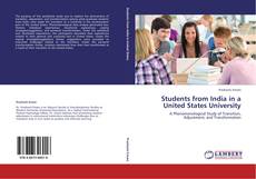 Bookcover of Students from India in a United States University