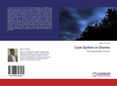 Case System in Oromo kitap kapağı
