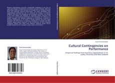 Cultural Contingencies on Performance kitap kapağı