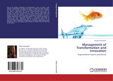 Couverture de Management of Transformation and Innovation
