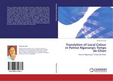 Translation of Local Colour in Patrice Nganang's Temps de Chien kitap kapağı