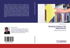 Couverture de Reading Literacy for Adolescents