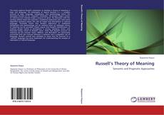 Capa do livro de Russell’s Theory of Meaning 