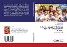Internet usage in Distance Education Program of IGNOU kitap kapağı