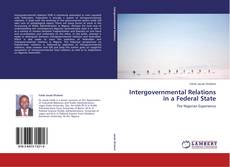 Capa do livro de Intergovernmental Relations in a Federal State 