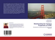 Capa do livro de Relationship for Various Properties of SFRC 