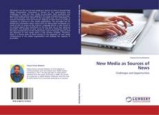 New Media as Sources of News的封面
