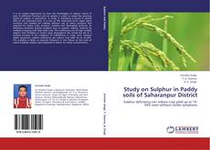 Portada del libro de Study on Sulphur in Paddy soils of Saharanpur District