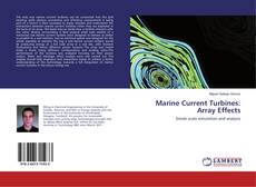 Marine Current Turbines: Array Effects kitap kapağı