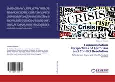 Couverture de Communication Perspectives of Terrorism and Conflict Resolution