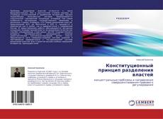 Capa do livro de Конституционный принцип разделения властей 