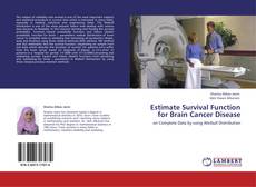 Capa do livro de Estimate Survival Function for Brain Cancer Disease 