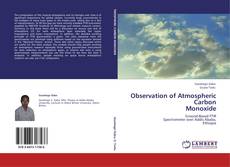 Portada del libro de Observation of Atmospheric Carbon  Monoxide
