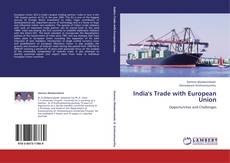 Bookcover of India's Trade with European Union