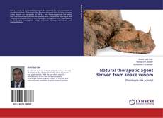 Copertina di Natural theraputic agent derived from snake venom