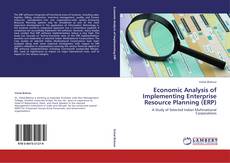 Economic Analysis of Implementing Enterprise Resource Planning (ERP) kitap kapağı