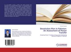 Portada del libro de Devolution Plan in Pakistan: An Assessment of Power Transfer