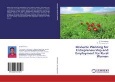 Portada del libro de Resource Planning for Entrepreneurship and Employment for Rural Women