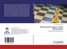 OSS success factors when going open kitap kapağı