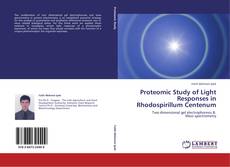 Capa do livro de Proteomic Study of Light Responses in Rhodospirillum Centenum 