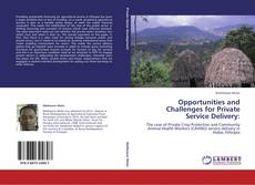 Capa do livro de Opportunities and Challenges for Private Service Delivery: 