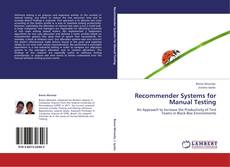 Couverture de Recommender Systems for Manual Testing