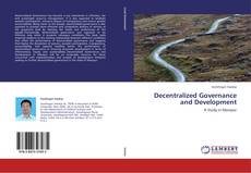 Buchcover von Decentralized Governance and Development