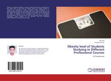 Copertina di Obesity level of Students Studying in Different Professional Courses