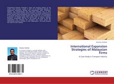 Capa do livro de International Expansion Strategies of Malaysian Firms 