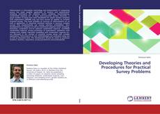 Capa do livro de Developing Theories and Procedures for Practical Survey Problems 