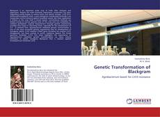 Genetic Transformation of Blackgram的封面
