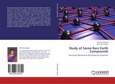 Buchcover von Study of Some Rare Earth Compounds