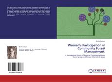 Women's Participation in Community Forest Management: kitap kapağı