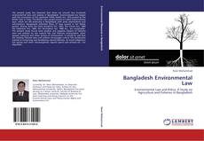 Bookcover of Bangladesh Environmental Law
