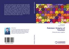 Pakistan: Enigma of Taxation kitap kapağı