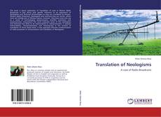 Buchcover von Translation of Neologisms