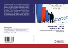 Bookcover of Внешняя среда предприятия
