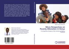 Micro Perspectives on Poverty Alleviation in Kenya kitap kapağı