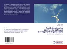 Cost Estimation for Commercial Software Development Organizations kitap kapağı