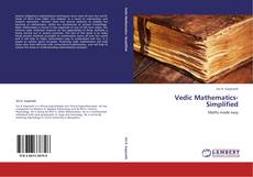 Capa do livro de Vedic Mathematics-Simplified 