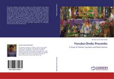 Bookcover of Yoruba-Ondo Proverbs