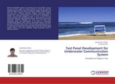 Buchcover von Test Panel Development for Underwater Communication System