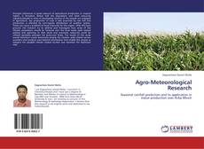 Borítókép a  Agro-Meteorological Research - hoz