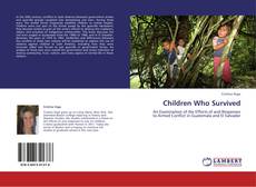 Children Who Survived kitap kapağı