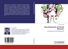 Capa do livro de Development of Rural Women 