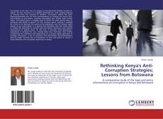 Portada del libro de Rethinking Kenya's Anti-Corruption Strategies; Lessons from Botswana