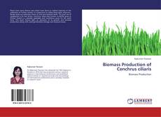 Buchcover von Biomass Production of Cenchrus ciliaris